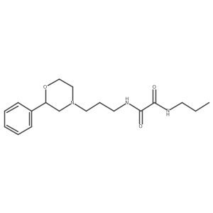 N1-(3-(2-phenylmorpholino)propyl)-N2-propyloxalamide Structure