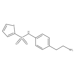 N-[4-(2-Aminoethyl)phenyl]-2-thiophenesulfonamide Structure