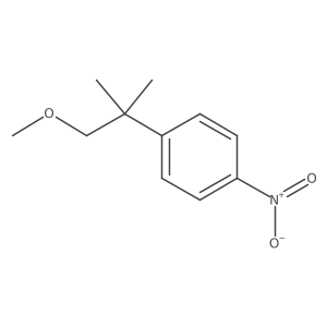 1-(2-Methoxy-1,1-dimethyl-ethyl)-4-nitro-benzene Structure