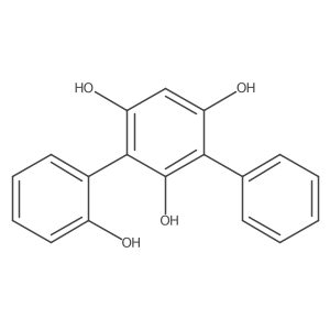 Oc1ccccc1-c1c(O)cc(O)c(-c2ccccc2)c1O结构式