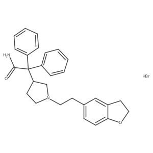 DarifenacinHydrobromid Structure