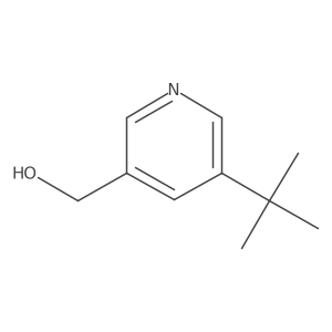 (5-(tert-Butyl)pyridin-3-yl)methanol Structure
