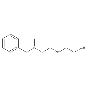 2-[2-[Benzyl(methyl)amino]ethoxy]ethanol Structure