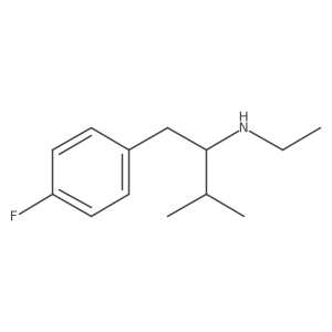 Ethyl[1-(4-fluorophenyl)-3-methylbutan-2-yl]amine结构式