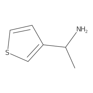 (R)-1-(Thiophen-3-yl)ethan-1-amine结构式