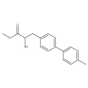 [1,1a(2)-Biphenyl]-4-propanoic acid, I+/--amino-4a(2)-methyl-, methyl ester结构式