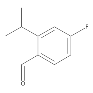 4-Fluoro-2-isopropylbenzaldehyde结构式
