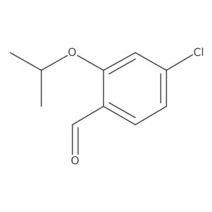 4-Chloro-2-isopropoxybenzaldehyde结构式