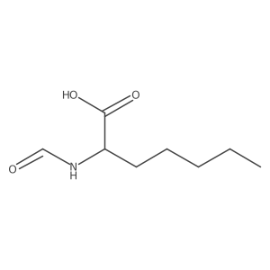 2-Formamidoheptanoic acid Structure