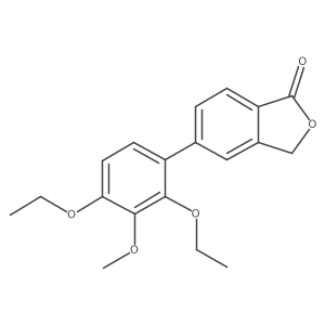 5-(2,4-Diethoxy-3-methoxyphenyl)isobenzofuran-1(3H)-one Structure