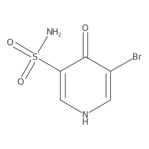 5-Bromo-4-oxo-1,4-dihydropyridine-3-sulfonamide Structure