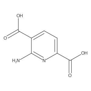 6-Aminopyridine-2,5-dicarboxylic acid结构式