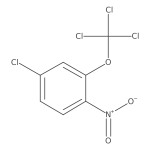 4-Chloro-1-nitro-2-(trichloromethoxy)benzene Structure