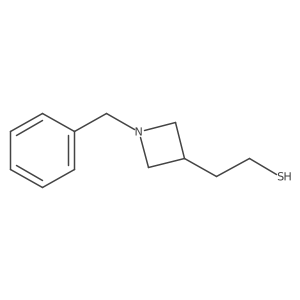 2-(1-Benzylazetidin-3-yl)ethanethiol Structure