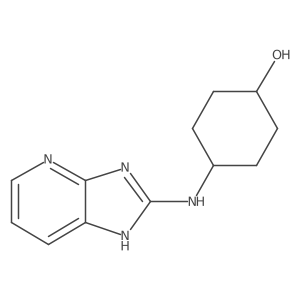 (1r,4r)-4-((3H-imidazo[4,5-b]pyridin-2-yl)amino)cyclohexanol Structure
