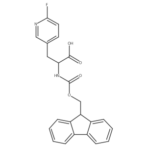 (I+/-S)-I+/--[[(9H-Fluoren-9-ylmethoxy)carbonyl]amino]-6-fluoro-3-pyridinepropanoic acid Structure