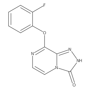 8-(2-Fluorophenoxy)-[1,2,4]triazolo[4,3-a]pyrazin-3(2H)-one Structure