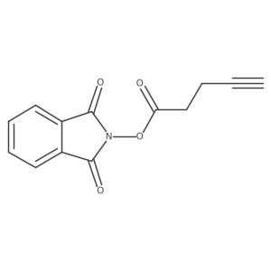 1,3-Dioxoisoindolin-2-yl pent-4-ynoate结构式