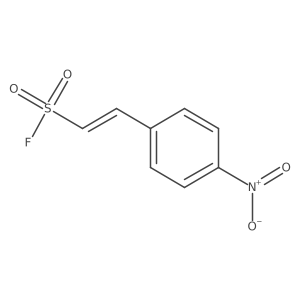 2-(4-Nitrophenyl)ethene-1-sulfonyl fluoride结构式