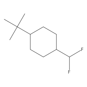 1-(Tert-butyl)-4-(difluoromethyl)cyclohexane Structure