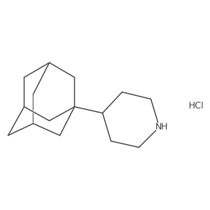 4-(Adamantan-1-yl)piperidine hydrochloride结构式