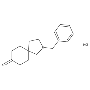 2-Benzyl-2-azaspiro[4.5]decan-8-one hydrochloride Structure