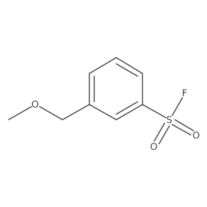3-(Methoxymethyl)benzene-1-sulfonyl fluoride结构式