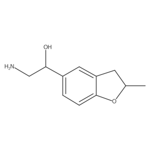 (1S)-2-amino-1-(2-methyl-2,3-dihydro-1-benzofuran-5-yl)ethan-1-ol Structure