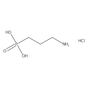 3-Aminopropylphosphonic acid hydrochloride salt结构式