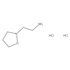 2-(1,2-Oxazolidin-2-yl)ethanamine;dihydrochloride结构式