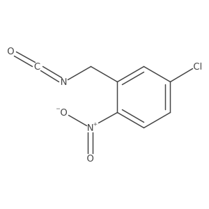 4-Chloro-2-(isocyanatomethyl)-1-nitrobenzene结构式