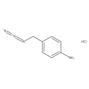 4-(Azidomethyl)aniline hydrochloride结构式