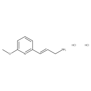3-(6-Methoxypyridin-2-yl)prop-2-en-1-amine dihydrochloride Structure