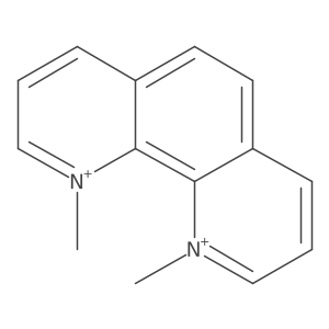 1,10-Dimethyl-1,10-phenanthroline-1,10-diium结构式