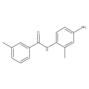 N-(4-Amino-2-methylphenyl)-3-methylbenzamide结构式