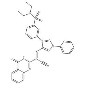 C30H26N6O3S结构式
