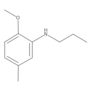 N-Propyl-2-methoxy-5-methylaniline结构式