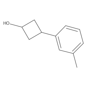 3-(m-Tolyl)cyclobutanol结构式
