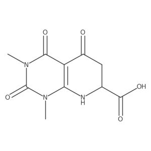 1,3-Dimethyl-2,4,5-trioxo-1,2,3,4,5,6,7,8-octahydropyrido[2,3-d]pyrimidine-7-carboxylic acid Structure