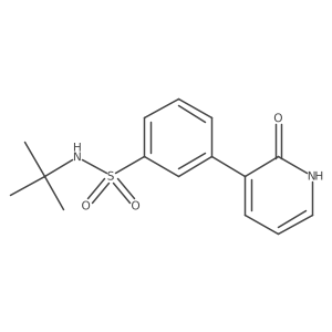 3-(3-t-Butylsulfamoylphenyl)-2-hydroxypyridine结构式