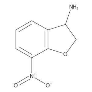 7-Nitro-2,3-dihydrobenzofuran-3-amine Structure