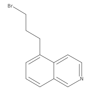 5-(3-Bromopropyl)isoquinoline Structure
