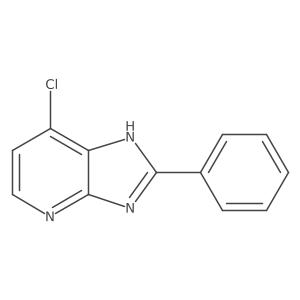 7-Chloro-2-phenyl-3H-imidazo[4,5-b]pyridine Structure