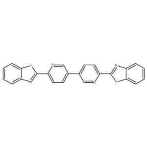 6,6'-Di(benzo[d]thiazol-2-yl)-3,3'-bipyridine结构式