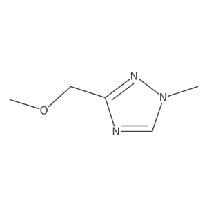 3-(Methoxymethyl)-1-methyl-1H-1,2,4-triazole结构式