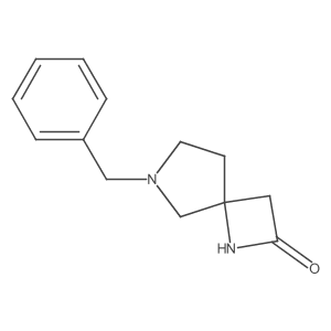 6-Benzyl-1,6-diazaspiro[3.4]octan-2-one结构式