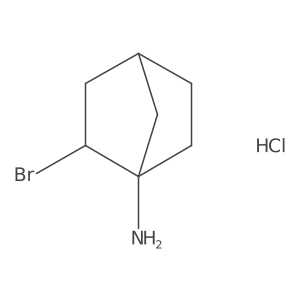 2-Bromobicyclo[2.2.1]heptan-1-amine hydrochloride Structure