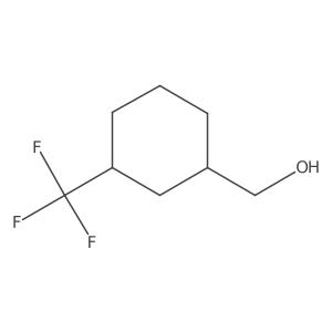 [3-(Trifluoromethyl)cyclohexyl]methanol Structure