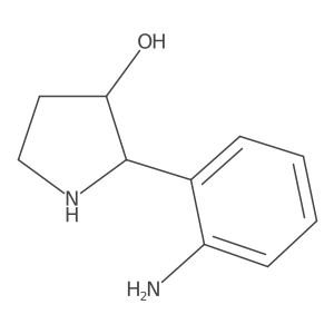 2-(2-Aminophenyl)pyrrolidin-3-ol Structure