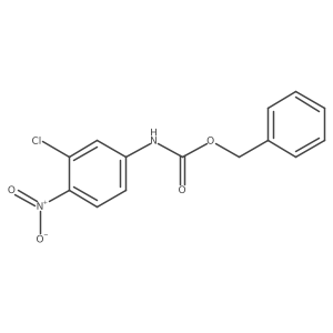 benzyl N-(3-chloro-4-nitrophenyl)carbamate Structure